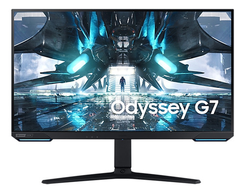 Monitor Samsung Ls28bg700 28  Led Plano Negro