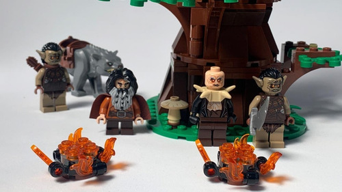 Imagen 3 de 10 de Lego El Ataque De Los Wargos El Hobbit 79002
