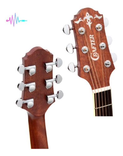 Violão Aço Eletrico Grand Auditorium Crafter - Gae-6/n