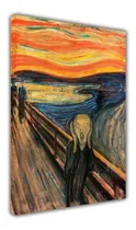 Comprar Cuadro El Grito Munch Replica Arte En Lienzo Canvas 60x80 Materiales De Calidad Lienzo Algodón Acabado De Galeria