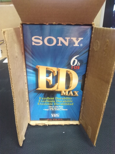 Cassette Vhs T-120 Sony