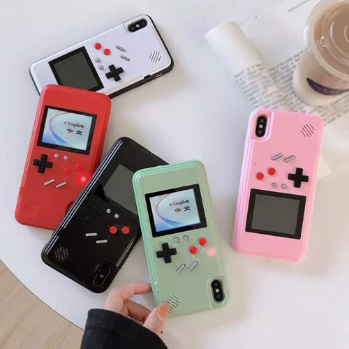 Funda Para iPhone 11 Pro Max De Gameboy Con 30 Juegos