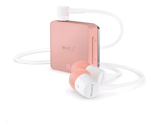 Fones de ouvido Bluetooth estéreo Sony Sbh24 rosa rosa