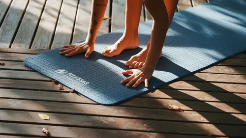 Esterilla Plegable para Yoga | MAXYOGA | Antideslizante | 183cm x 61cm x 6mm
