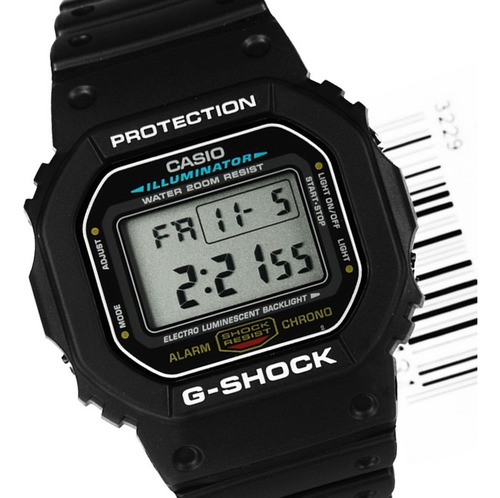 Relógio Casio G Shock Original Dw 5600e 1vdf + Frete + Nf