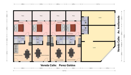 Imagen 4 de 17 de Venta Virreyes 2 Locales Y 4 Departamentos 2amb Ph