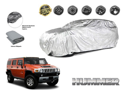 Lona Cubreauto Afelpada Premium Hummer H2 2005