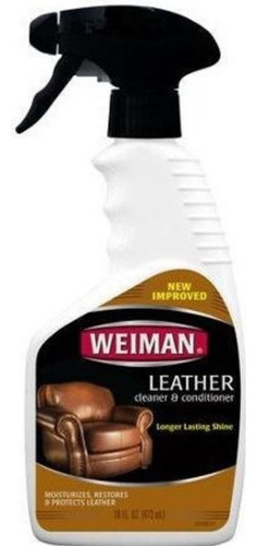 Weiman Limpiador Cleaner Para Piel Leather Importado 355ml