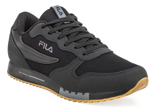 Zapatillas Fila Euro Jogger Negro Caramelo