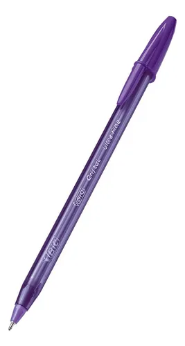 Boligrafo Bic Cristal Ultrafina 0.7 Blister X4 Fashion