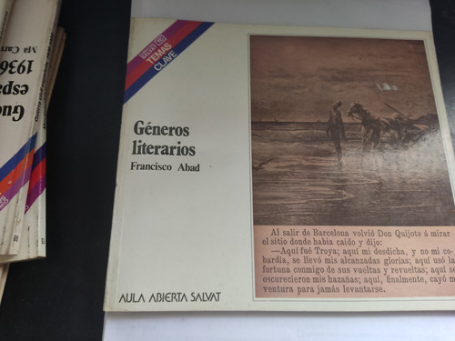 Géneros Literarios Francisco Abad Aula Abierta Salvat