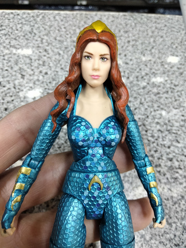 Dc Multiverse, Mera, Trench Monster, Amber Heard, Aquaman!! (Usado)