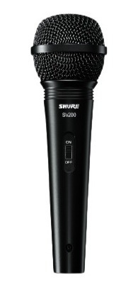 Microfono De Voz Shure Sv200-w Original