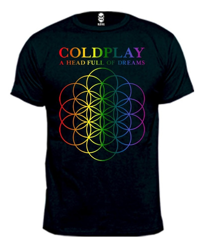 Remera Coldplay A Head Full Of 100% Algodón Premium Peinado