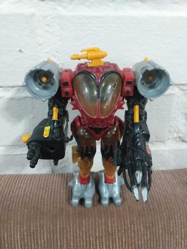 Robot Exo Squad,1995 Playmates Original,mide 17 Cms