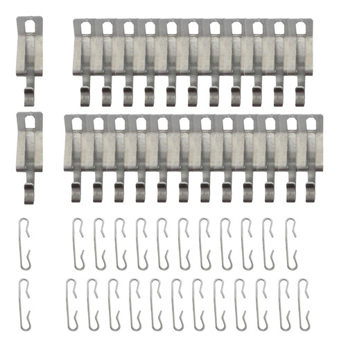 Clips Para Cables Térmicos Para Descongelar Techos, 50 Pieza