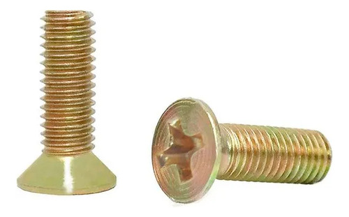 Parafuso Máquina Cabeça Chata Phillips M3 X 12mm - 100un