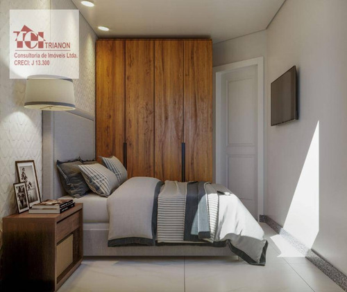 Imagem 10 de 13 de Cobertura Com 2 Dormitórios À Venda, 88 M² Por R$ 399.000,00 - Campestre - Santo André/sp - Co0774