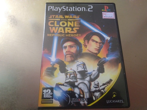 Juego De Playstation 2 Original El Cd,star Wars The Clone Wa