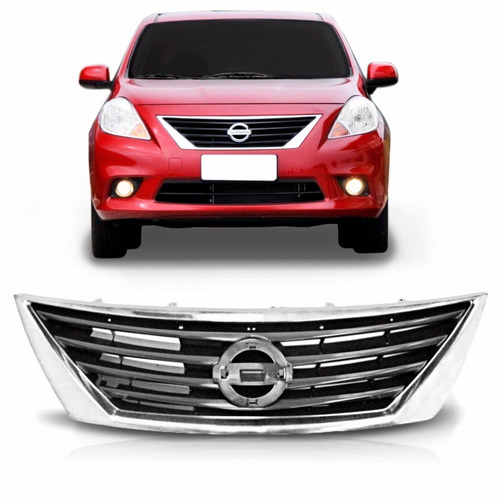 Grade Dianteira Nissan Versa 2011 2012 2013 2014