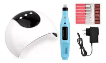 Comprar Pulidor De Uñas Torno Para Manicure + Lampara Uv Manicure36w