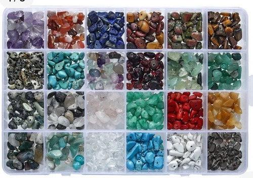 Piedras Para Crear Joyeria. 24 Colores