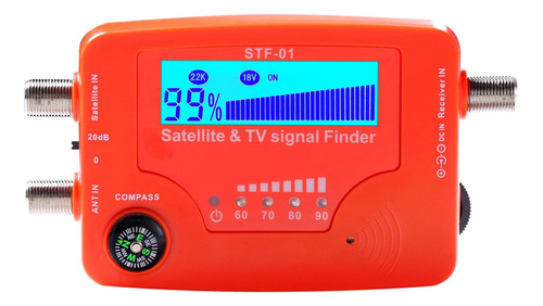 Z 2 En 1 Satélite Y Buscador De Señal De Tv Lcd Satélite