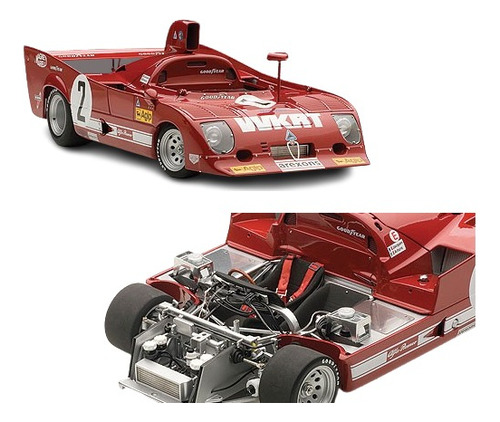 Alfa Romeo 33 Tt 12 1000km Monza Winner 1975 - Autoart 1/18