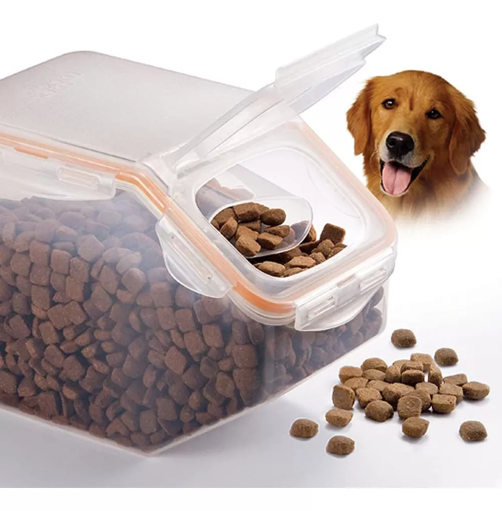 Tercera imagen para búsqueda de contenedor comida perro
