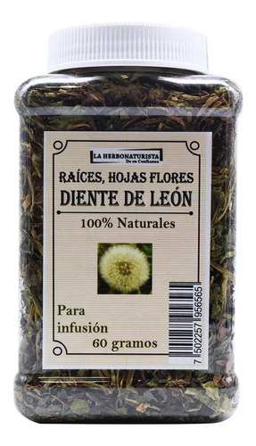 Diente De León Hojas Para Infusión 60 Grs 100% Naturales