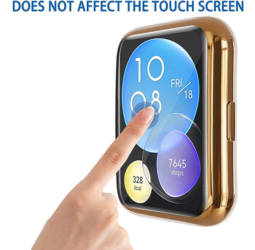 [paquete De 2] Nooetah Tpu Screen Protector Cover Case Compa