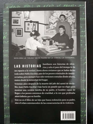 Pablo Escobar Mi Padre Juan Pablo Escobar Planeta