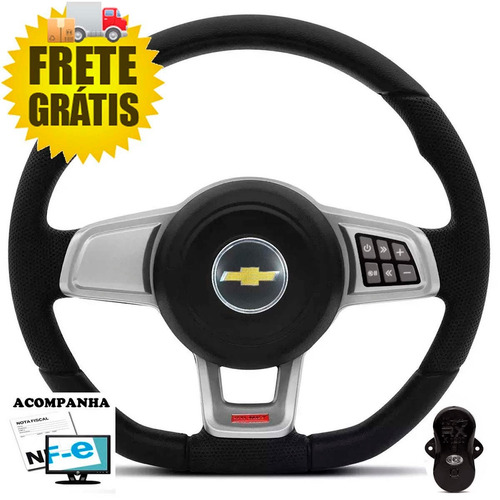 Volante Esportivo Multifuncional Golf Mk7 D60 Chevrolet Gm