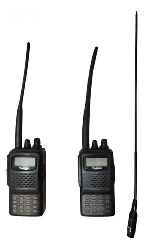 Yaesu Radio Vhf Uhf Ft-60r Kit 2 Radios Usados Dual Band Ht