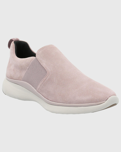 Zapatilla Cuero Mujer Sheer Rosado Hush Puppies