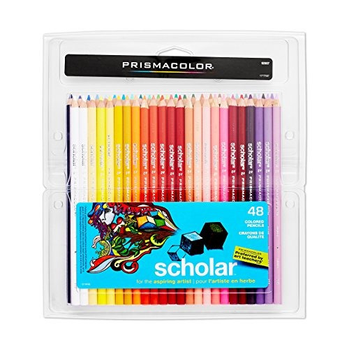 Prismacolor 92807 Scholar Colored Pencils, 48-count