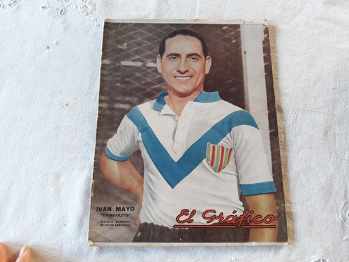 El Gráfico Nº 823 Año 1935 Poster Spitale Platense - Velez