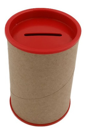 Imagem 8 de 10 de 80 Cofrinho De Papelão - Cofre P/ Personalizar.