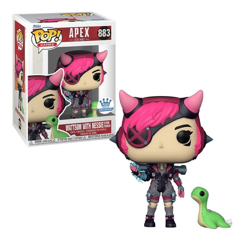 Funko Pop Apex Legends Wattson With Nessie Cyber Punked Exc.