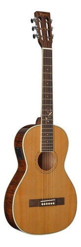 Guitarra eléctrica Tagima Fs 500 Nc Eq con funda, color natural, material para dedos, madera de chhlik, 19 T, R 14 pulgadas, orientación a la derecha