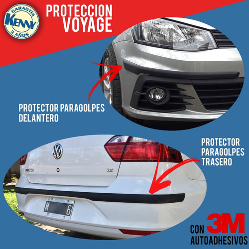 Voyage 2018 Bandas Protección De Paragolpes Kenny