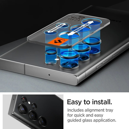 Templado Camara Para Samsung S23 Ultra Spigen Optik Pro