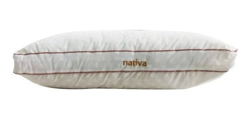 Imagen 5 de 5 de Almohada Nativa Fibra Gema 70x40 Antiácaros Mullida