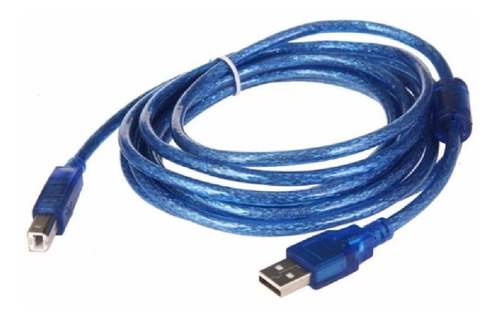 Cable Impresora Usb A Y B 3 Metros Para Hp Epson Lexmark