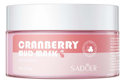 J Cranberry Mud Film Limpiador De Poros Y Aceite Refrescante