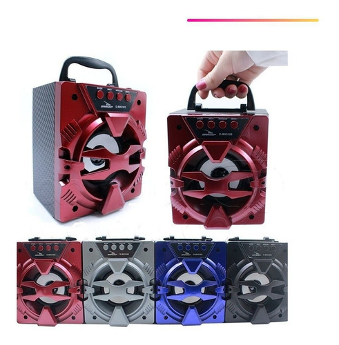 Caixa Caixinha Som Portátil Usb Bluetooth P2 Fm Mp3 Oferta