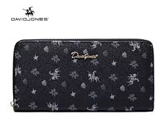 David Jones-billeteras De Cuero Sintético Para Mujer, Billet