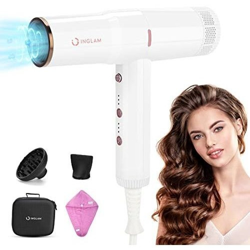 Secador De Pelo Con Difusor, Ig Inglam Professional 110,00