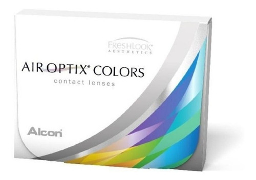 Lentes De Contacto Air Optix Tricolor Varios Colores Mensual