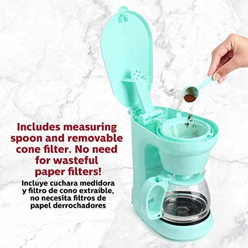 Cafetera De Goteo De 5 Tazas, Conveniente Y Fácil De U...